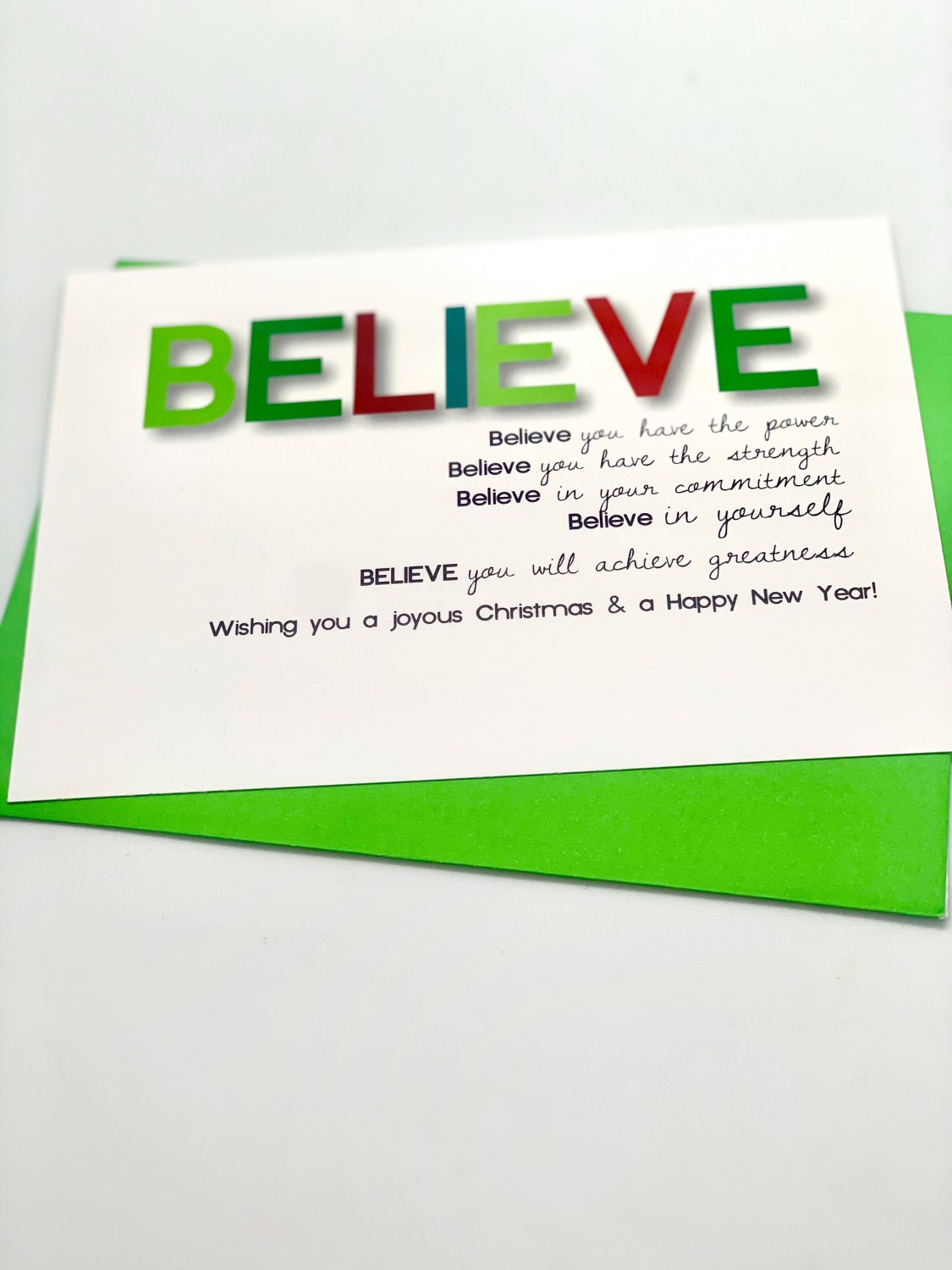 Believe - Pack of 20