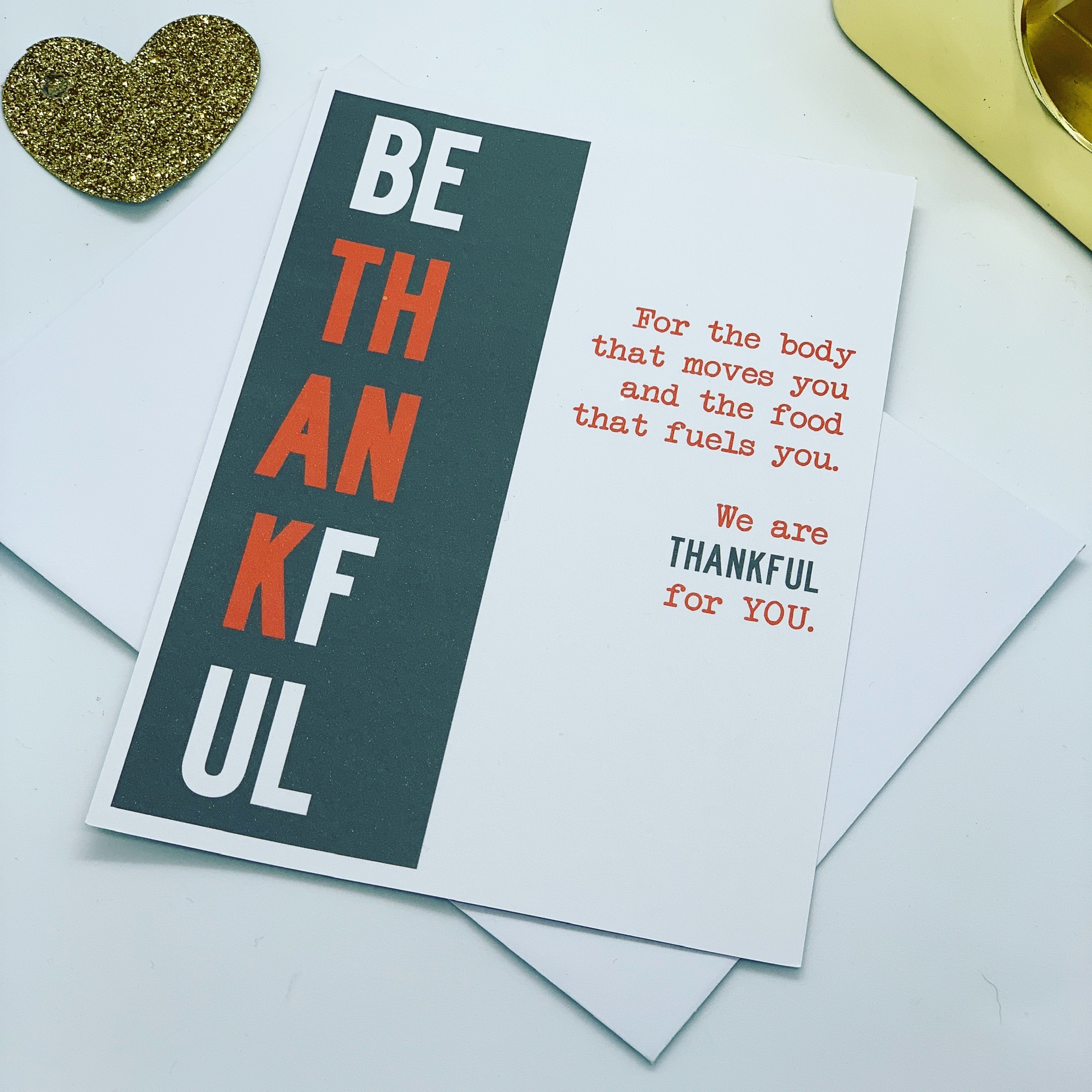 Be Thankful Holiday Card - Pack of 20