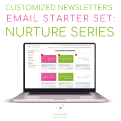 email nurture series for private practice dietitians, nutritionist, and health coaches